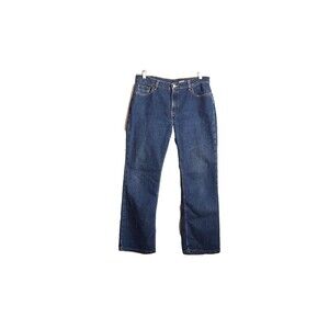 Vintage Levi's 515 Boot Cut Jeans Womens 14 Short Mis Blue Stretch Lower Rise